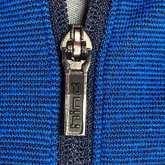 Hind 24/7 run Long sleeve three-quarter performance top blue black 3M large - Picture 10 of 14